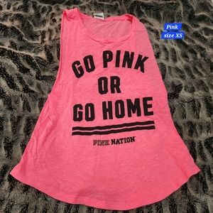 NWOT Pink sport tank